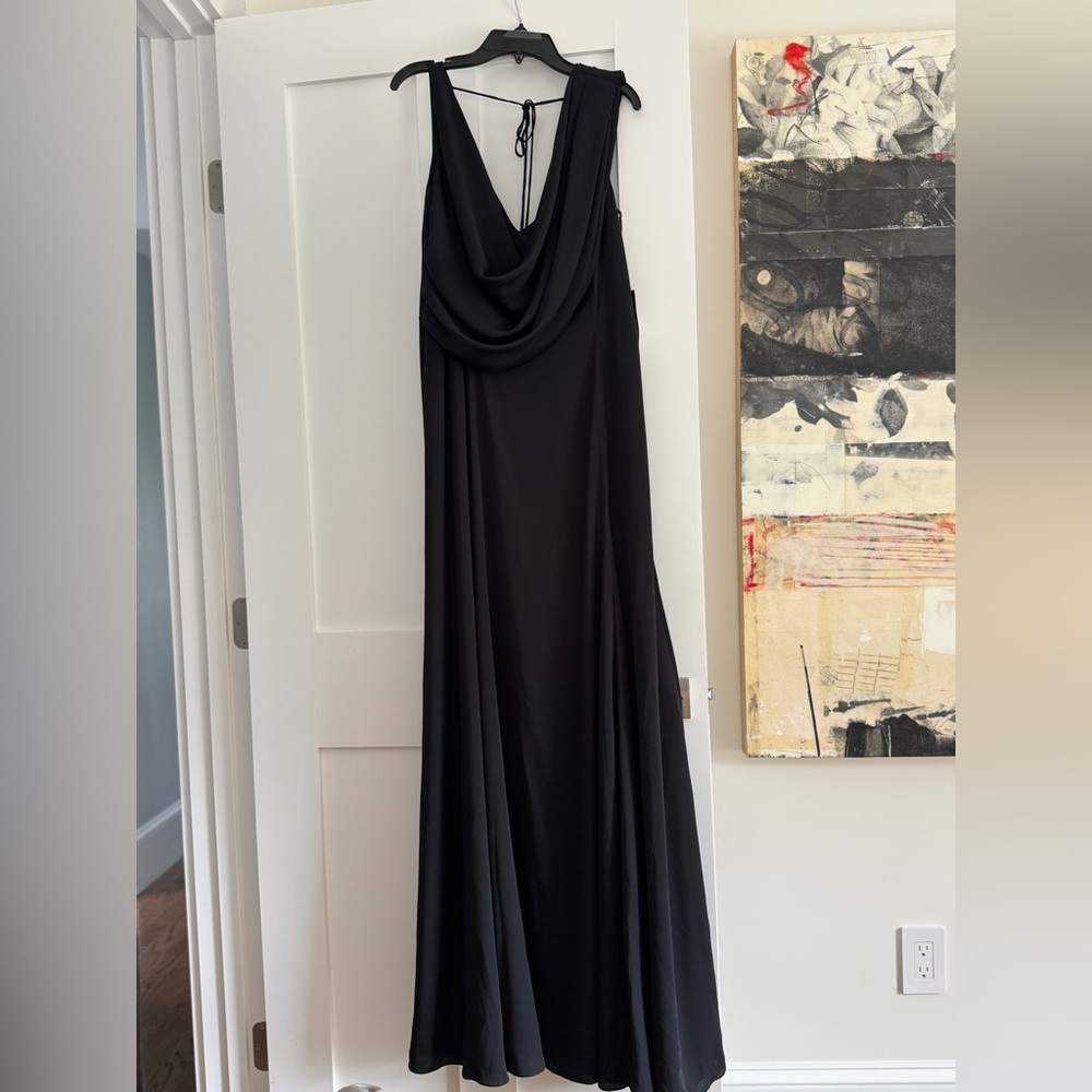 NWT PAULE KA Black Maxi Dress